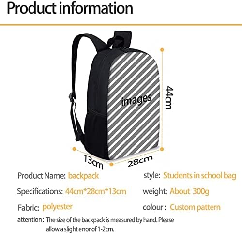 YSTARDREAM Basketbol okul çantası Sırt Çantası Kız veya Erkek, Unisex Moda Zip Sırt Çantası Okul Koleji Laptop çantası