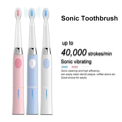 Sonicety Elektrikli Diş Fırçası HI-503 (Değer Paketi 3 Fırça Başlığı İçerir) (Pembe)