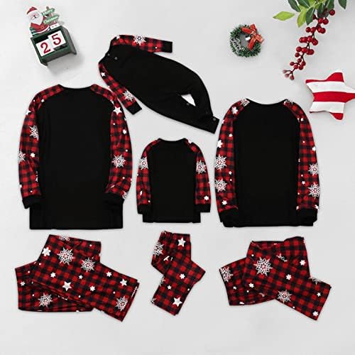Noel Bebek Pijama Aile Eşleştirme Noel Bebek noel kıyafeti Pijama Aile Yenidoğan Kış Giysileri