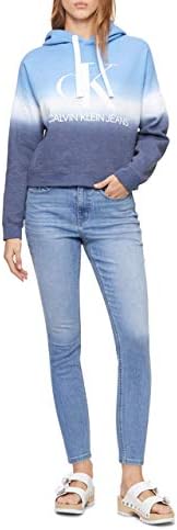 Calvin Klein Kadın Dip Boya Logo Kapüşonlu Sweatshirt