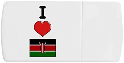 Azeeda 'Kenya'yı Seviyorum' Tablet Bölücülü Hap Kutusu (PI00018858)