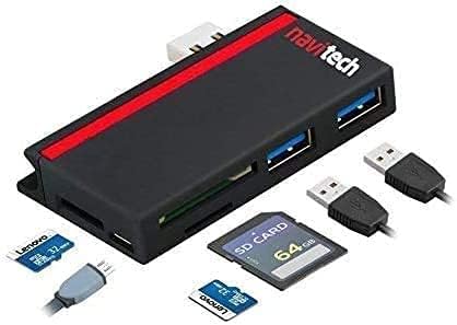 Navitech 2 in 1 Dizüstü/Tablet USB 3.0/2.0 HUB Adaptörü / mikro usb Girişi ile SD / Mikro USB kart okuyucu ile Uyumlu