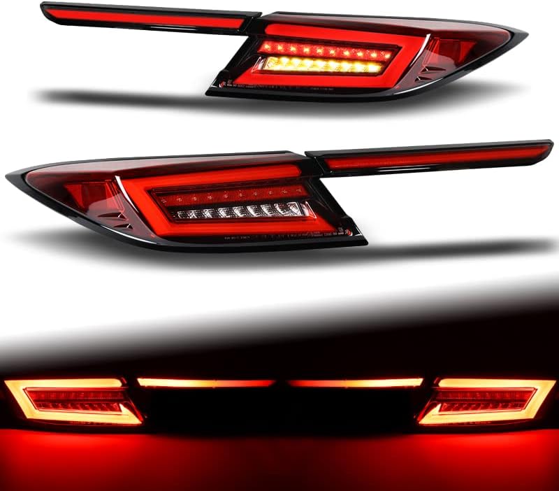 HİPERSPEED DRL LED Arka Fren Kuyruk İşık lamba donanımı 2 ADET Çift için Fit 2022 2023 2024 Toyota GR86 Subaru BRZ