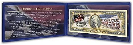 Pearl Harbor iki dolarlık Banknot Klasörü