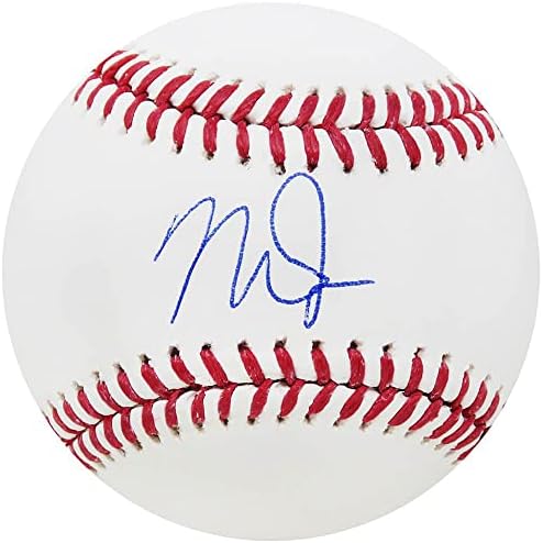 Mike Trout, Rawlings Resmi MLB Beyzbol (MLB Holo) İmzalı Beyzbol Toplarını İmzaladı