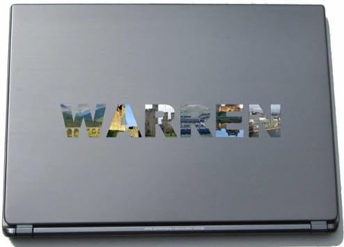 Warren Dizüstü Bilgisayar Etiketi Dizüstü Bilgisayar Kaplaması 290 mm, nişangahlı