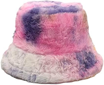 Bere Kafatası Kap Erkekler Kadınlar için Kravat Boyalı Baskı Baggy Tığ Kış Spor Şapka Kap Kış Balıkçı Kapaklar