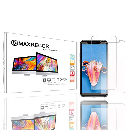 Nintendo N3DS - Maxrecor Nano Matrix Parlama Önleyici (Çift Paket Paketi)için Tasarlanmış Ekran Koruyucu