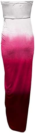Kadınlar için seksi Tüp Elbise Kolsuz Batik Renk Blok Dantelli Yüksek Yarık Parti Elbise Straplez Kulübü Abiye