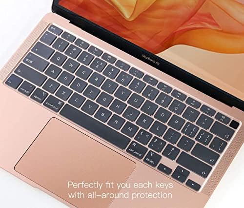 CaseBuy TPU Klavye Kapağı ve 13-13. 3 İnç Laptop Çantası macbook çantası Hava 13 inç 2020 Yayın Modeli A2179 A2337