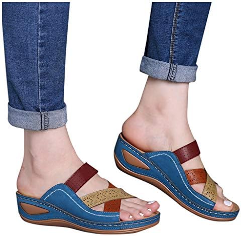 Sandalet Kadın Şık Yaz Kalın Tabanlı ayakkabılar Kadın Moda Renk Terlik Ayakkabı Rahat Rahat Flip Flop Kadınlar İçin