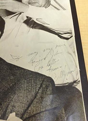 Billy Conn, Yazıtlı 11 x 14 inç Fotoğraf İmzaladı