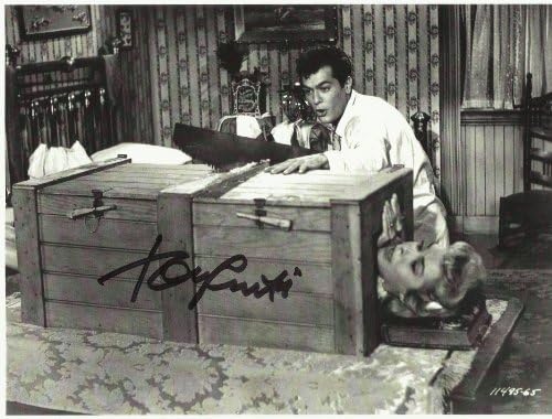 Tony Curtis Houdini elle imzalanmış 8 x 10 fotoğraf C