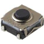 OEM C & K KSC353J LFG, Anahtarı Dokunsal N. O. SPST Yuvarlak Düğme J-Bend 0.01 A 32VDC 0.2 VA 100000 Döngüleri 5N