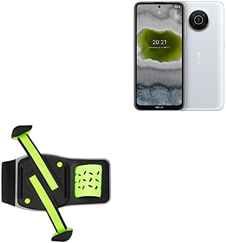 Nokia X10 için Kılıf (BoxWave tarafından Kılıf) - FlexSport Kol Bandı, Nokia X10 için Egzersiz ve Koşu için Ayarlanabilir