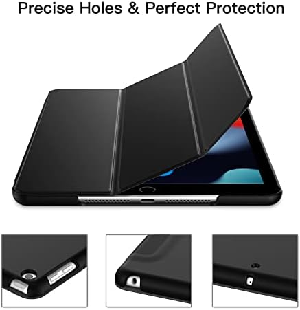 JETech iPad kılıfı 10.2 İnç (9th / 8th / 7th Nesil, 2021/2020/2019), koruyucu Sert Arka Kabuk Yumuşak Dokunmatik Tablet