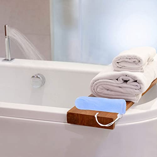 Beavorty 10 pcs Scrubber Vücut Kabarcık Kollu Lif Kabağı Çanta Kullanımlık Köpük Örgü Renk Banyo Tasarrufu Anti Otel