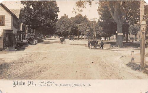 Doğu Jaffrey, New Hampshire Kartpostal Gerçek Fotoğraf