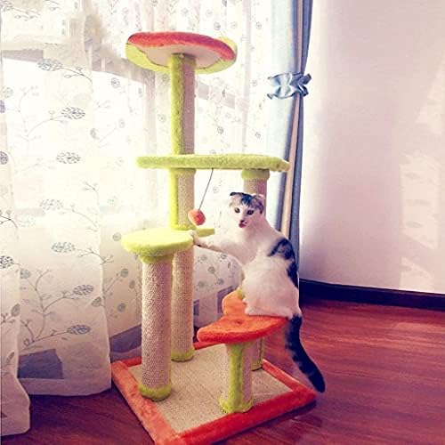 Haieshop Kedi Ağacı tırmalama sütunu Kedi Kulesi Kedi Tırmalama Sütunu Kedi Atlama Platformu kedi Tırmanma Çerçevesi