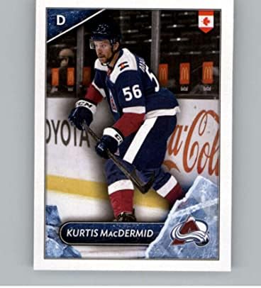 2021-22 Topps Çıkartmaları 181 Kurtis MacDermid NM Colorado Avalanche NHL Hokeyi (Mini Boy) Etiket Ticaret Kartı