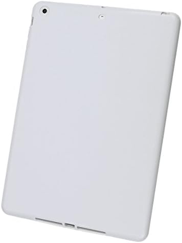 ıpad Hava için doupi SolidFit PureColor TPU Kılıf (1. Gen.) Düz Renk Mat silikon Kılıf Tampon Kapak Beyaz