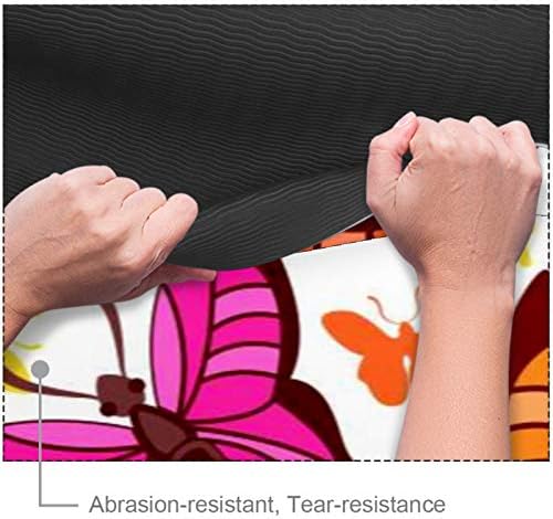 LEVEIS Yoga Mat kelebek tasarım kalın Kaymaz Egzersiz egzersiz Paspaslar ev Jimnastik salonu Kat seyahat için