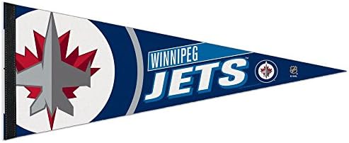 NHL 65841014 Winnipeg Jets Premium Flama, 12 X 30