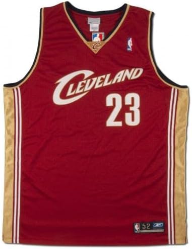 LeBron James Çaylak Cleveland Cavaliers Forması İmzaladı UDA Üst Güverte COA 4/23-İmzalı NBA Formaları