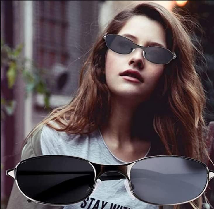 Ultraviyole geçirmez Güneş Gözlüğü Anti-casus Anti Monitör Kaplama Ayna Dikiz Oval Gözlük Anti-İzleme Arkasında İzlemek