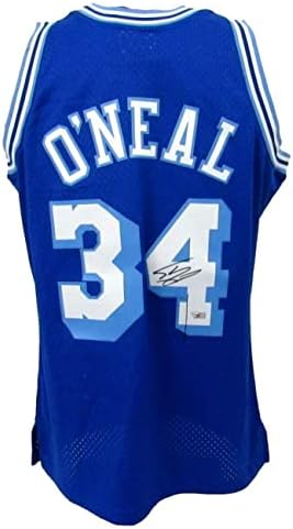 Shaquille o'neal HOF İmzalı LA Lakers Mitchell & Ness Forması Fanatikleri 163535-İmzalı NBA Formaları