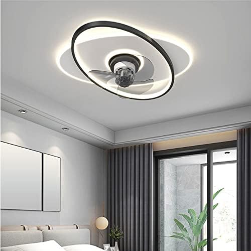 56 W Modern Yaratıcı LED fan Tavan Ultra-İnce Modern Tavan Lambası Göz Koruması Sessiz tavan vantilatörü Yatak Odası