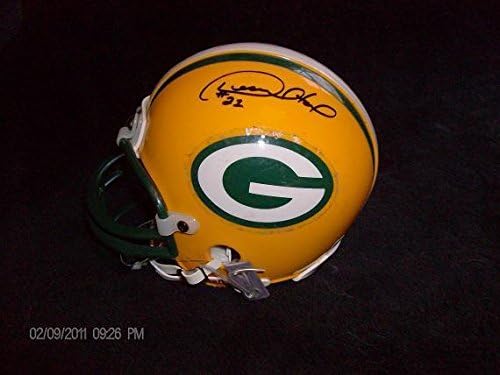 Desmond Howard İmzalı Green Bay Packers Mini Kask COA İmzalı NFL Mini Kasklar