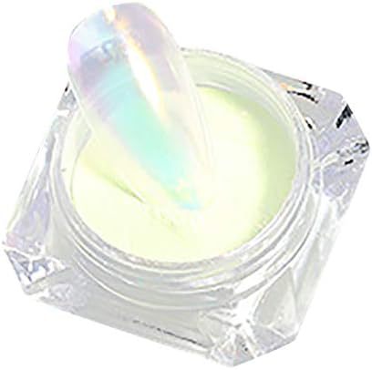 Yüzey Fırça Tırnak Tozu Dalgalanma Titanyum Katı Küçük Su Tozu Paskalya Glitter (Çok Renkli, Bir Boyut)