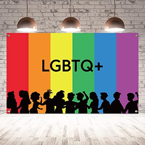 LGBTQ + Eşcinsel Gurur Zemin Gurur Bayrağı Dekor Gurur Goblen Eşcinsel Gurur Günü Ay Geçit Gökkuşağı Parti Dekorasyon