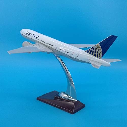 32 CM Boeing B777 United Airlines Havayolları Uçak Modeli Oyuncak Uçak die-Döküm Plastik Alaşım Uçak Hediye için Çocuk