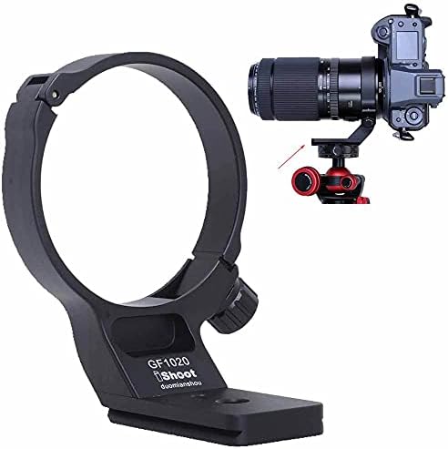 ıShoot tripod bağlama aparatı Halka Lens Yaka Fujifilm GF 250mm f/4 R LM OIS WR ve Fuji GF 100-200mm f/5.6 R LM OIS