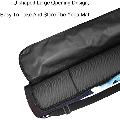 Unicorn Yoga Mat Taşıma Çantası Omuz Askısı ile Yoga Mat Çantası Spor çanta Plaj Çantası
