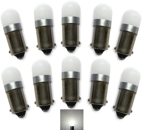 Aero-Lites.com 1813, 1816 Minyatür Süngü Ampul LED Değiştirme / 12/14 Volt / Ba9s Taban / Şekil: T10 ve T3 1/4 /