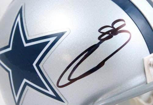 CeeDee Kuzu İmzalı Dallas Cowboys Mini Kask-Fanatikler İmzalı * Siyah İmzalı NFL Mini Kasklar