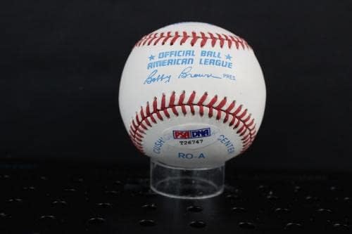 Rickey Henderson İmzalı Beyzbol İmzası Otomatik PSA / DNA T26747-İmzalı Beyzbol Topları