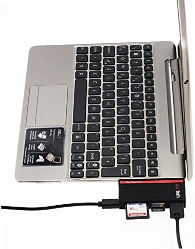 Navitech 2 in 1 Dizüstü / Tablet USB 3.0 / 2.0 HUB Adaptörü / mikro usb Girişi ile SD / Mikro usb kart okuyucu ile