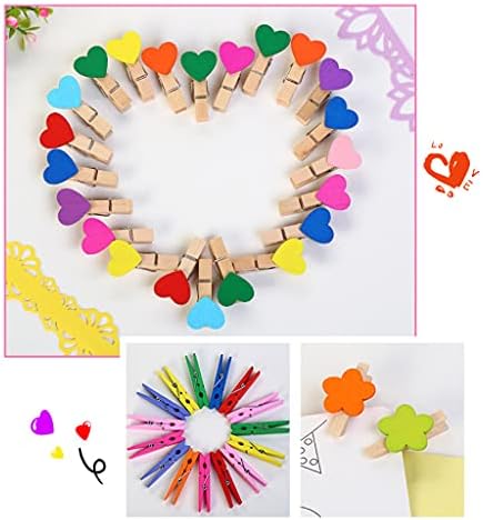 50 Adet Mini Clothespins Fotoğraf Klip Çeşitli Renkler Küçük Giysi Peg El Sanatları Fotoğrafları için Renkli Dekoratif