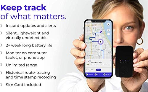 Araçlar için PrimeTracking Pro GPS Tracker, [Sınırsız Mesafe] Çocuklar için GPS Tracker, Araba GPS Tracker, [Gerçek