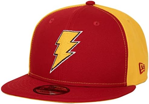 Yeni Dönem Shazam Sembolü Kırmızı ve Altın Colorway 9 Elli Ayarlanabilir Şapka
