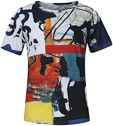 BEUU Tişörtleri Gömlek Erkekler için 3D Baskılı Kısa Kollu yuvarlak boyun Üstleri erkek Yaz günlük t-Shirt Bluzlar