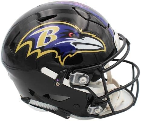 Earl Thomas İmzalı Baltimore Ravens Speed Flex Otantik NFL Kaskı-İmzalı NFL Kaskları