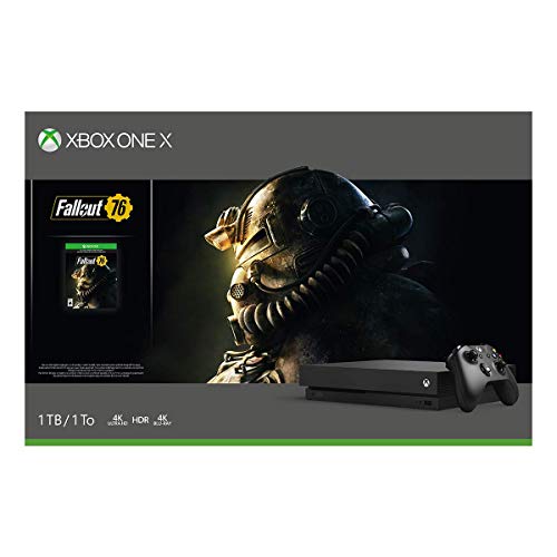 Xbox One X 1 TB Konsol-Fallout 76 Paketi + 50 $ Hediye Kartı
