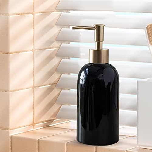 FAKEME Premium El Sıvı pompa şişesi Doldurulabilir Banyo 14.2 oz Boş Sabunluk El Sabunu Losyon Şampuan uçucu yağ Vücut
