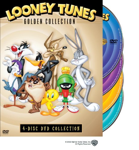 Looney Tunes Altın Koleksiyonu Cilt 1 4 Diskli DVD Koleksiyonu