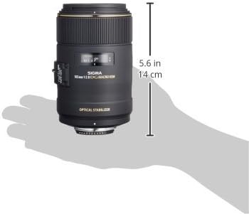 Sony SLR Kamera için Sigma 105mm F2.8 EX DG OS HSM Makro Lens